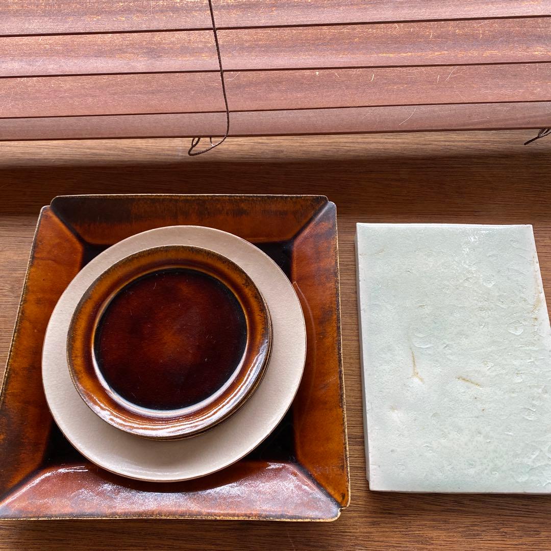 安齋新・安斎厚子　プレートセット