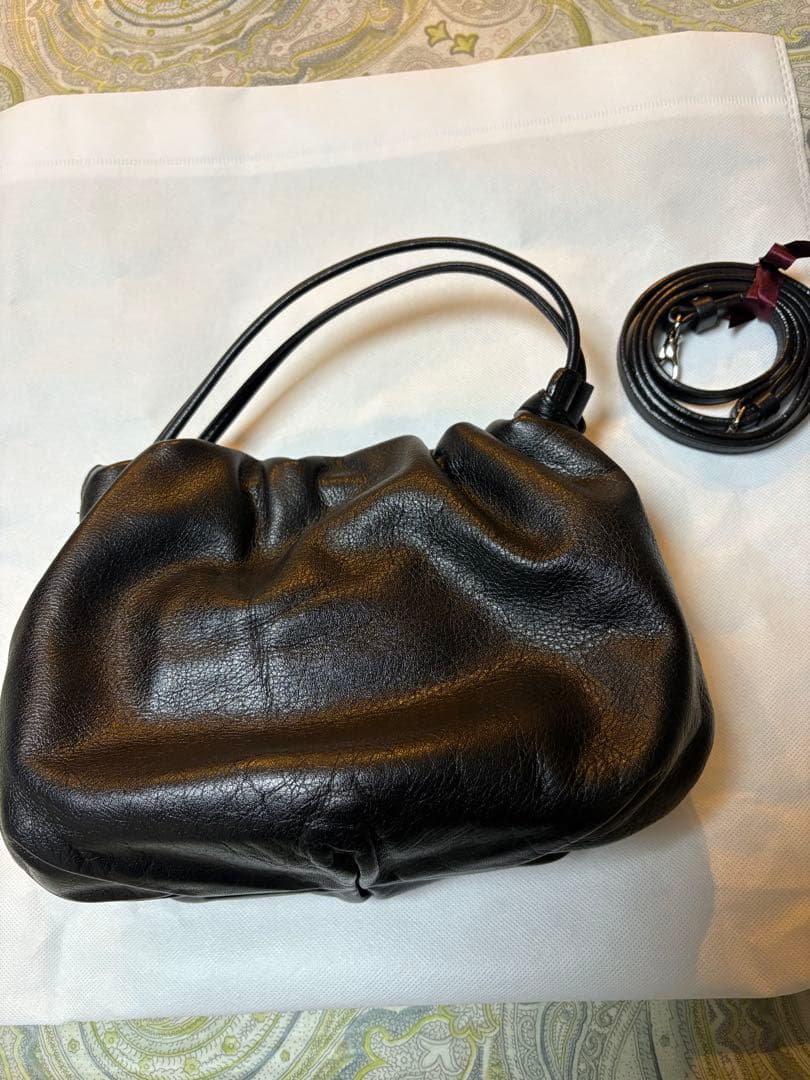 RUSSET 黒　ショルダーバック