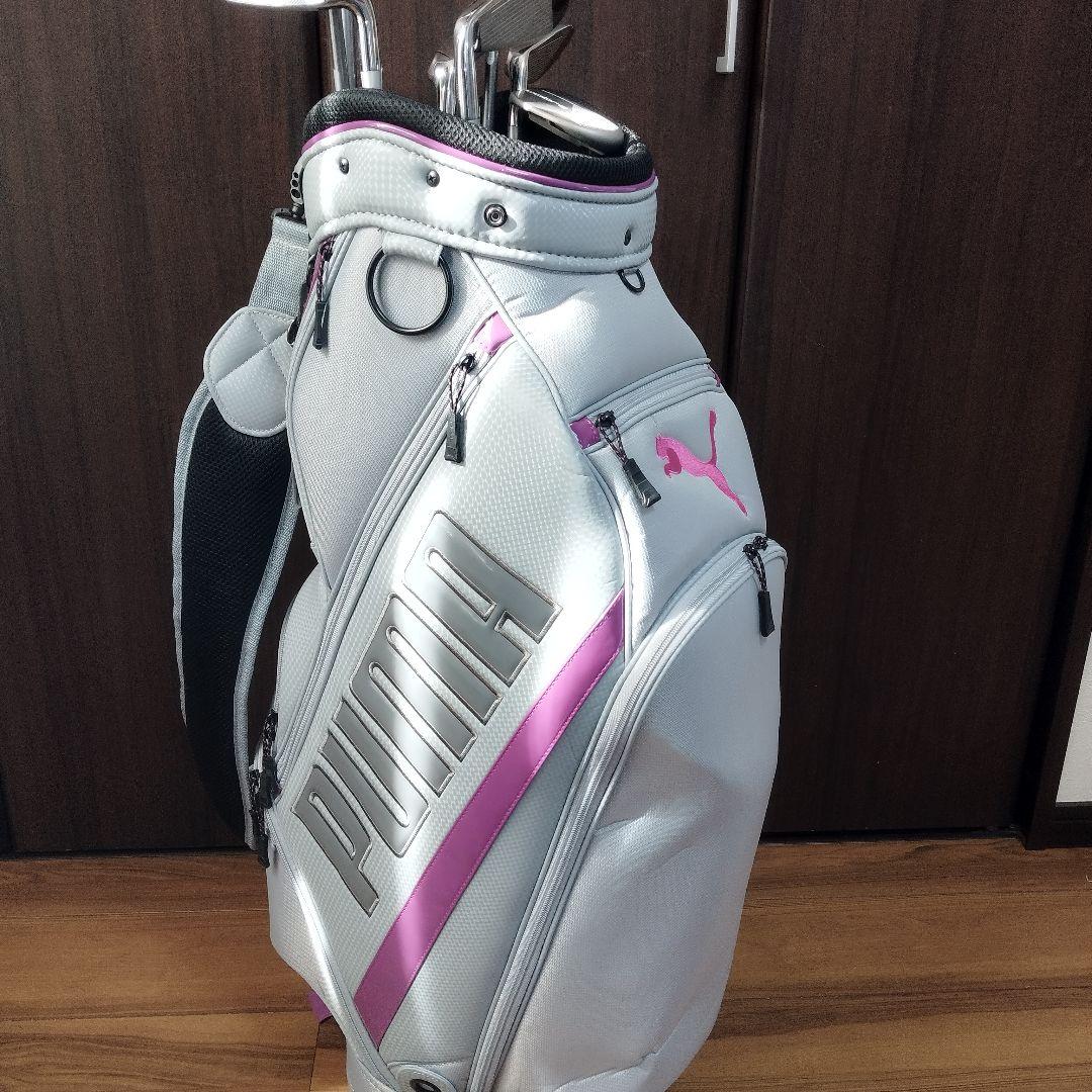コブラ ゴルフクラブ レディース 8本セット PUMA キャディバッグ付き