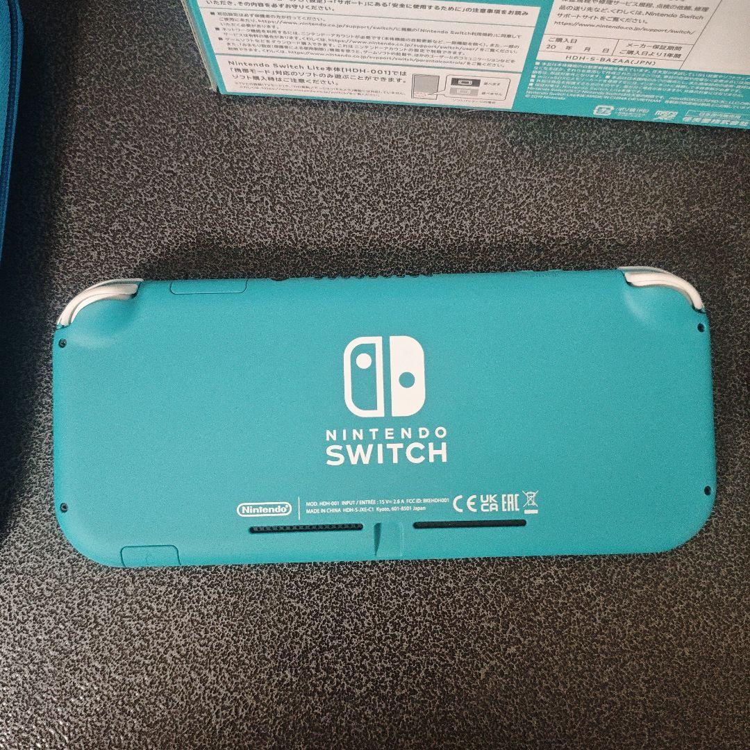Nintendo Switch Lite ターコイズ 本体　美品