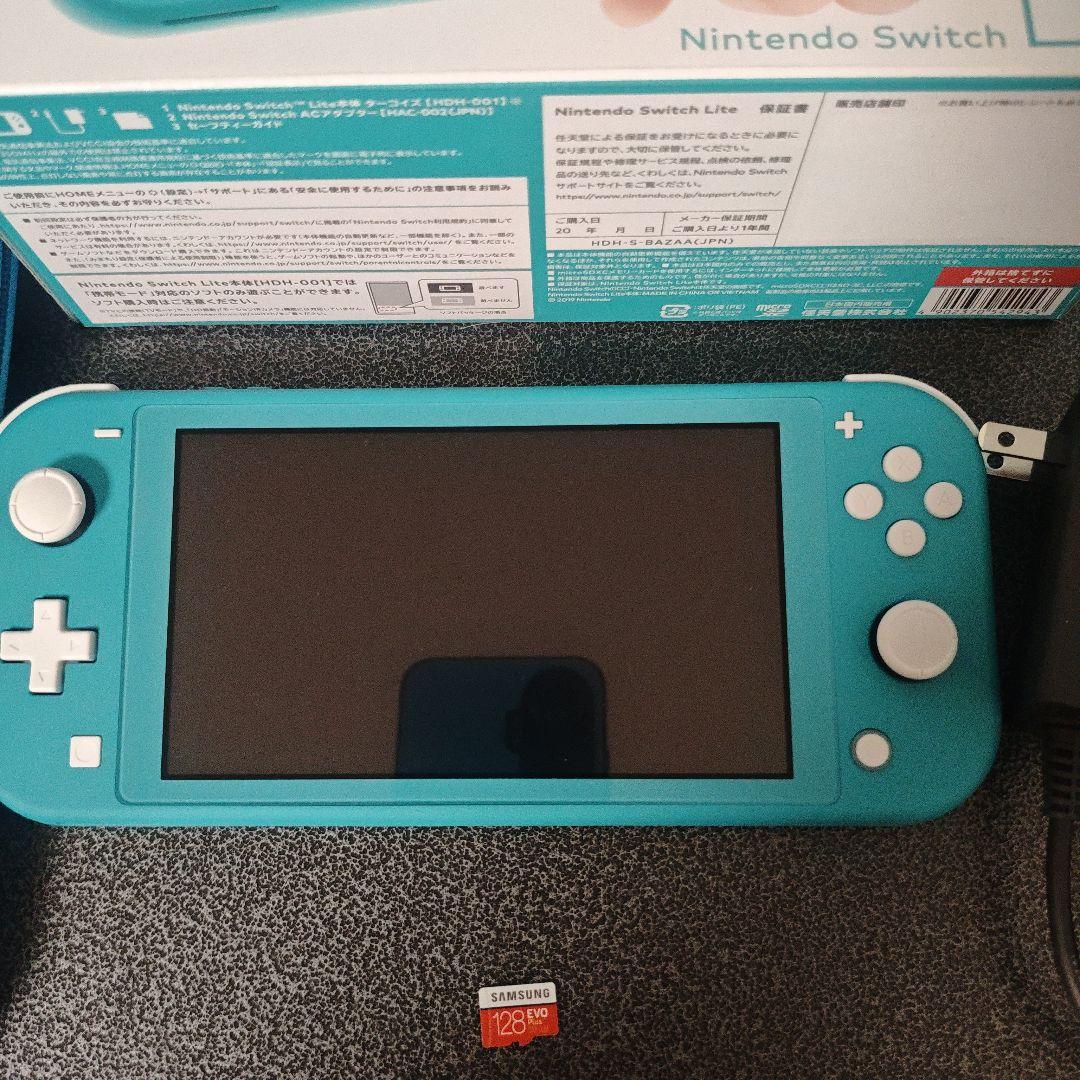 Nintendo Switch Lite ターコイズ 本体　美品
