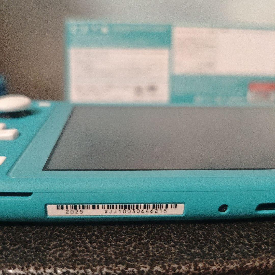 Nintendo Switch Lite ターコイズ 本体　美品