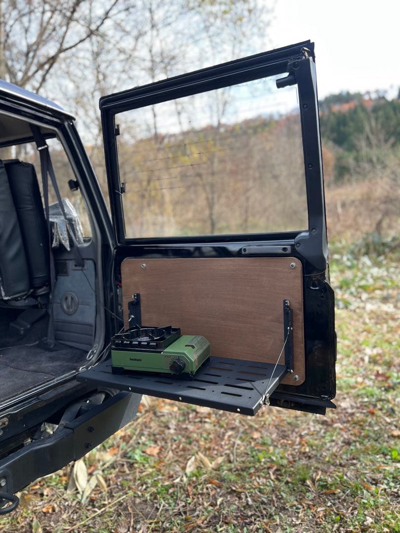 78プラド　ランクル70 バックドアテーブル復刻70 再販70 新型70