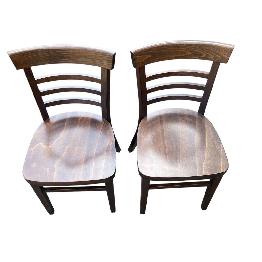 専用アンティーク パブリック クレス CRES チェア 椅子 2脚セット　①②