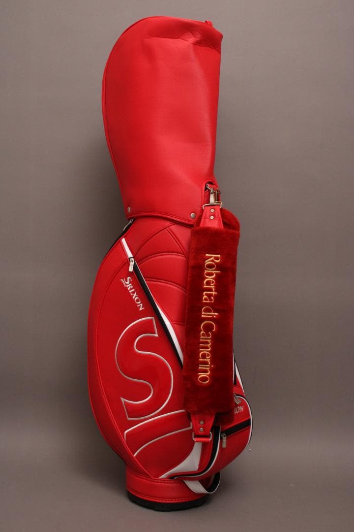 良品 スリクソン SRIXON キャディバッグ《8.5型》カート 5分割 レッド