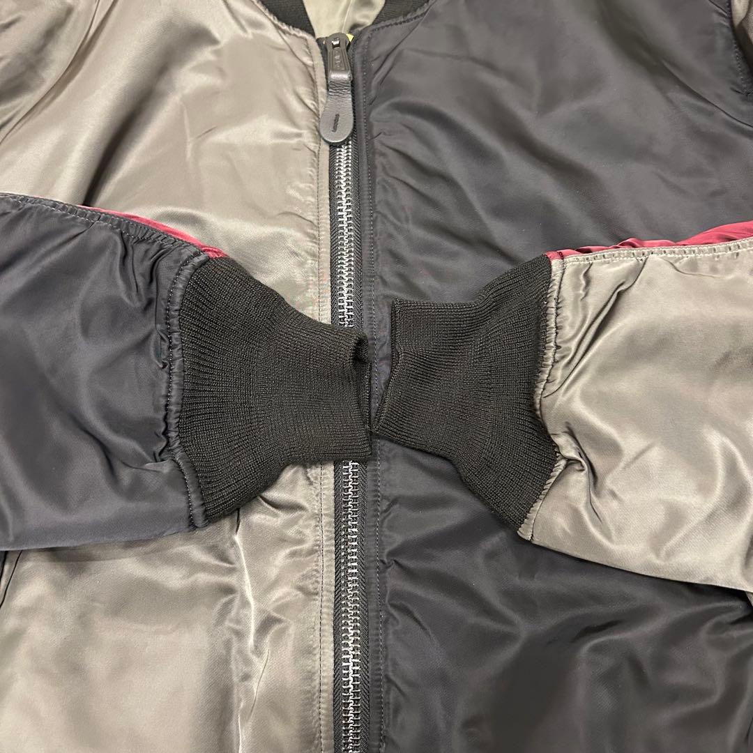 ALPHA アルファ MA-1 COLOR BLOCKED リバーシブル　3L