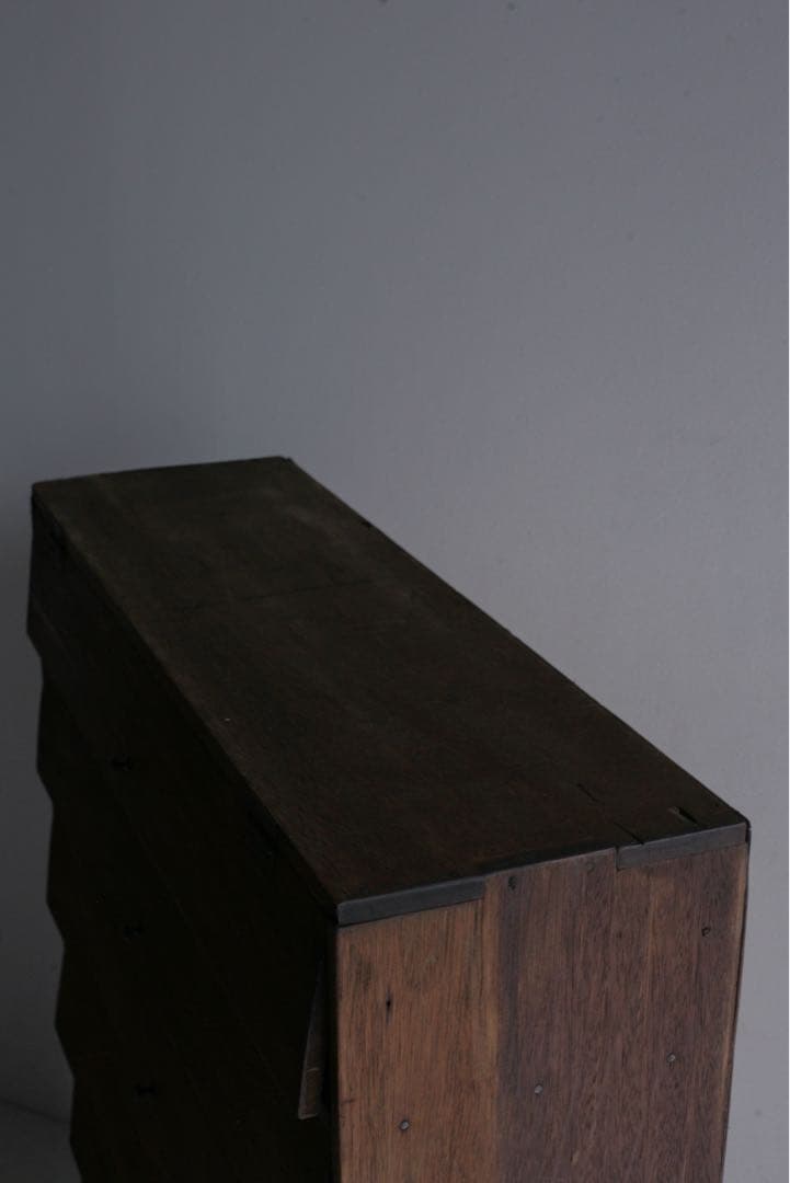 パタパタ棚 収納棚 古家具 アンティーク ヴィンテージ家具