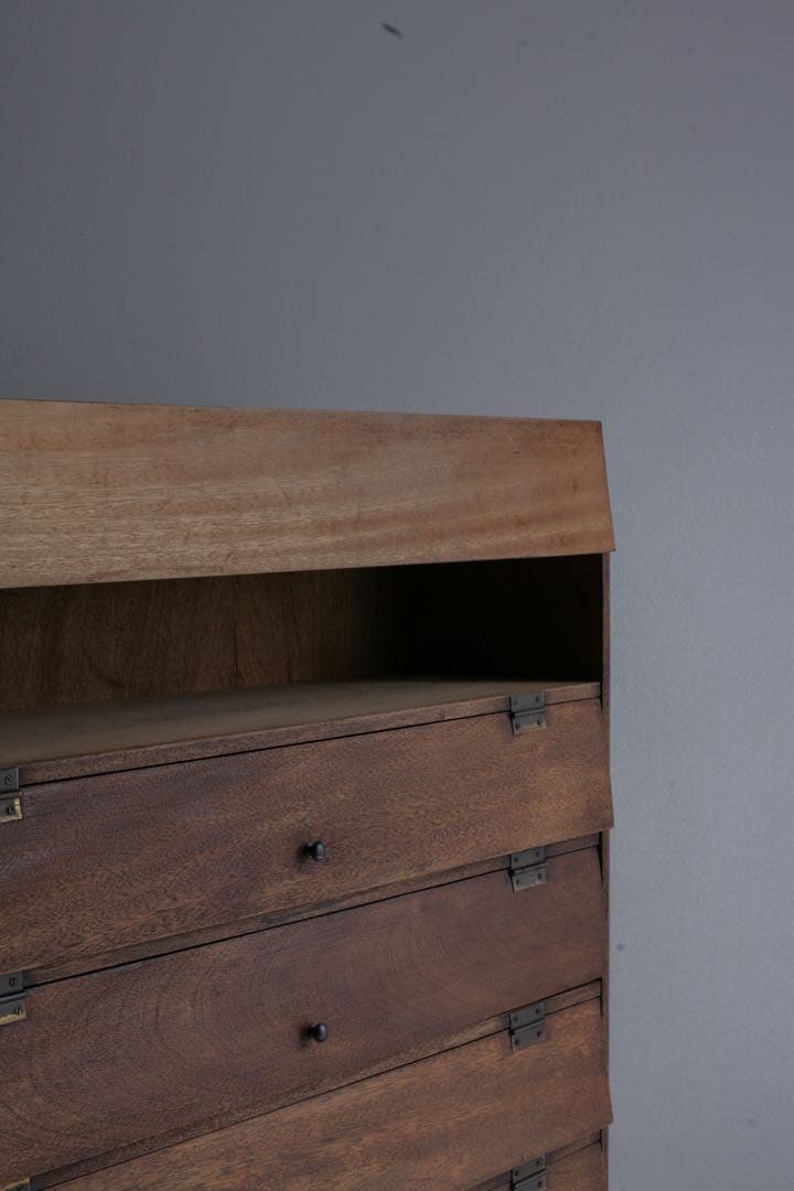 パタパタ棚 収納棚 古家具 アンティーク ヴィンテージ家具