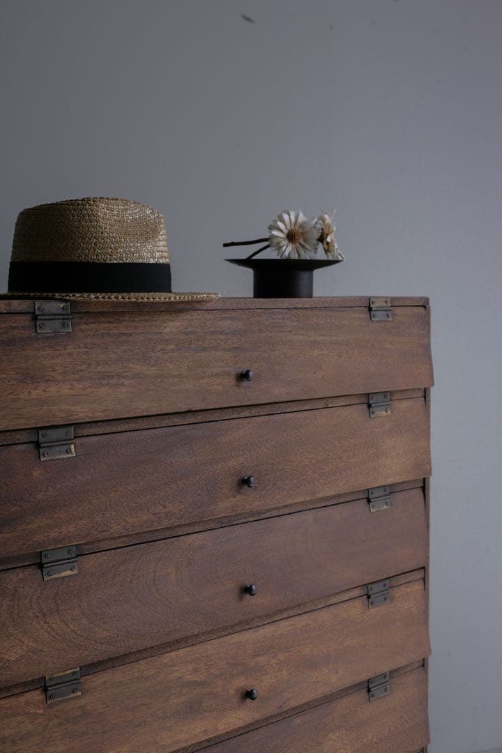 パタパタ棚 収納棚 古家具 アンティーク ヴィンテージ家具