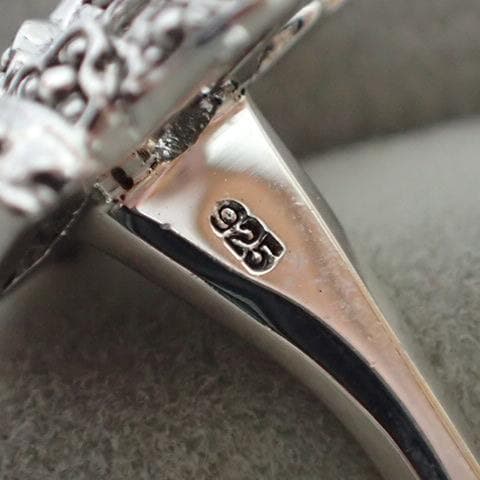 RU-4479　ジャスティンデイビス　シルバーカフス　クラウン　王冠