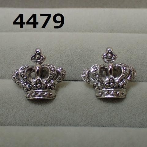 RU-4479　ジャスティンデイビス　シルバーカフス　クラウン　王冠