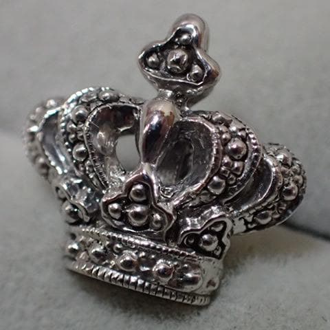 RU-4479　ジャスティンデイビス　シルバーカフス　クラウン　王冠