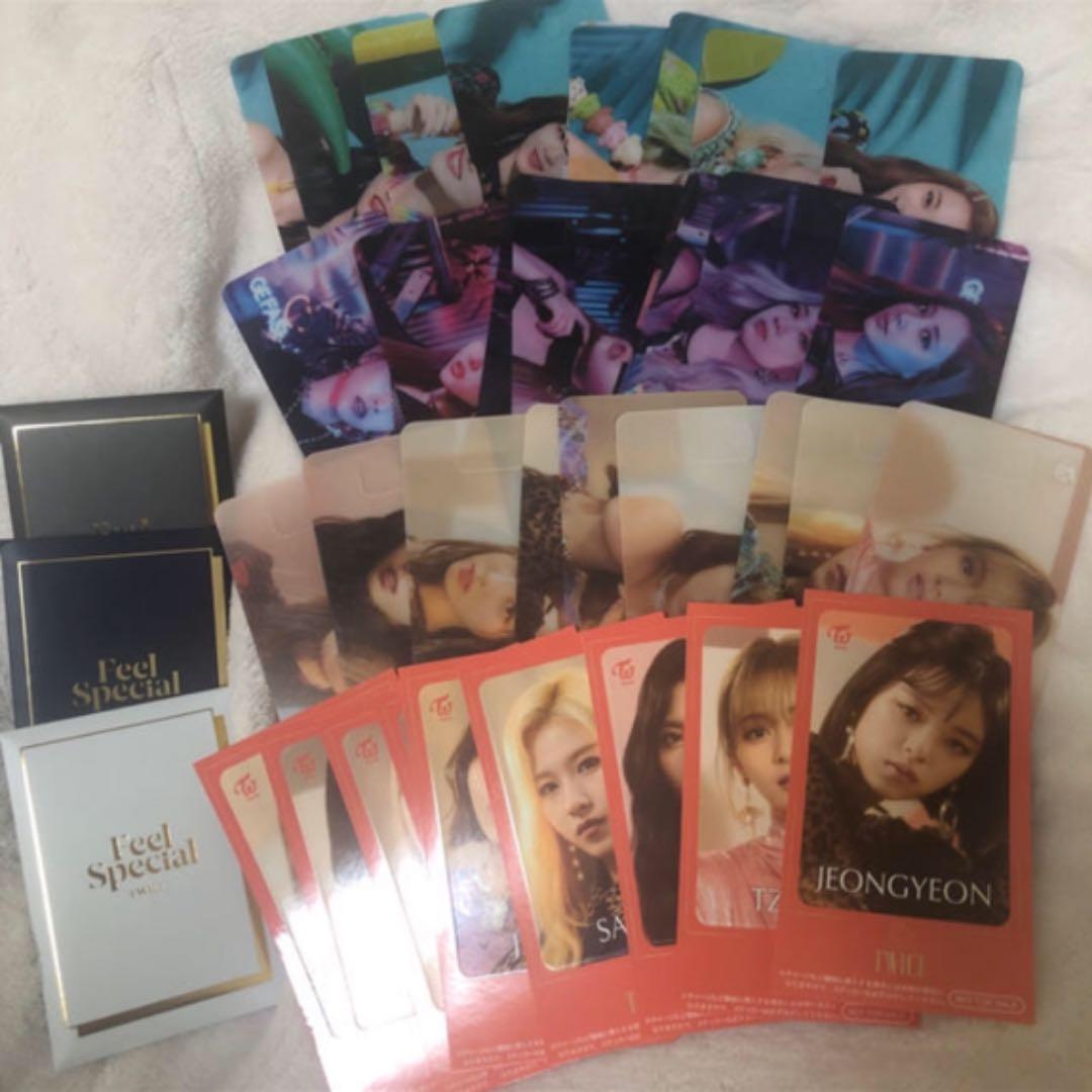 TWICE しおり トレカ 特典