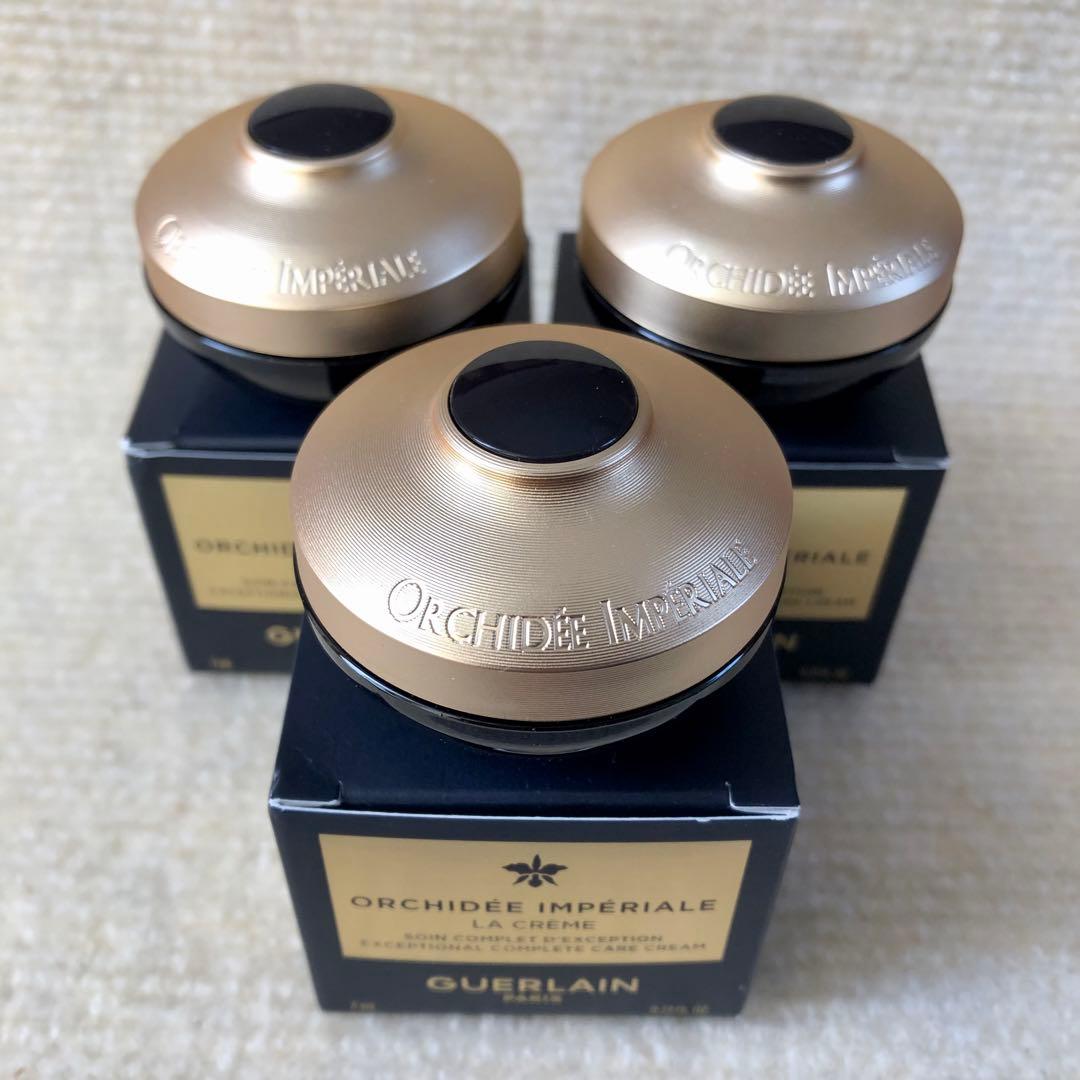 【未使用】ゲラン オーキデ アンペリアル ザ クリーム N 7ml×3個