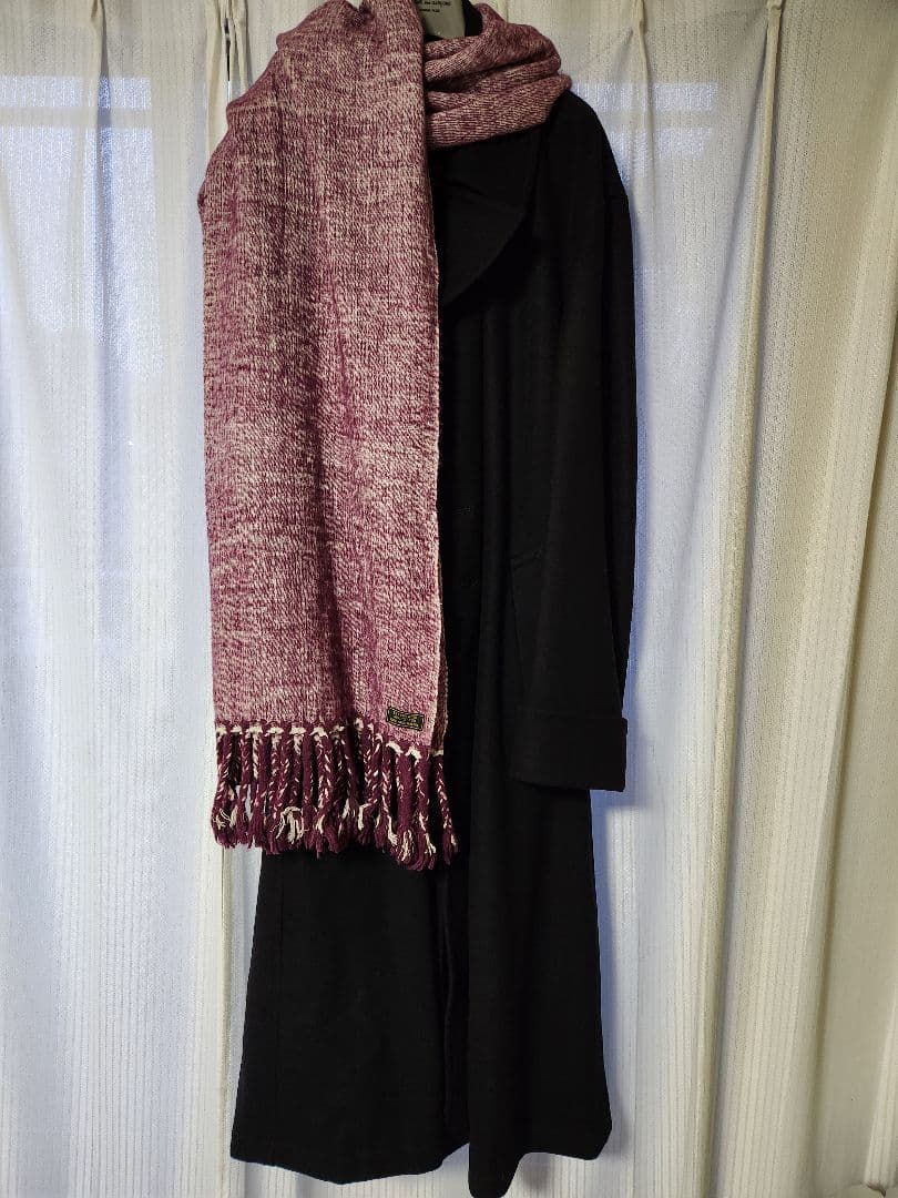 CTHY HIGH-END YAK WOOL FRINGE STOLE ストール
