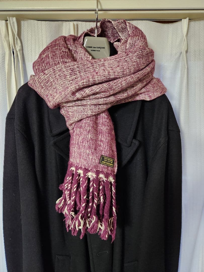 CTHY HIGH-END YAK WOOL FRINGE STOLE ストール