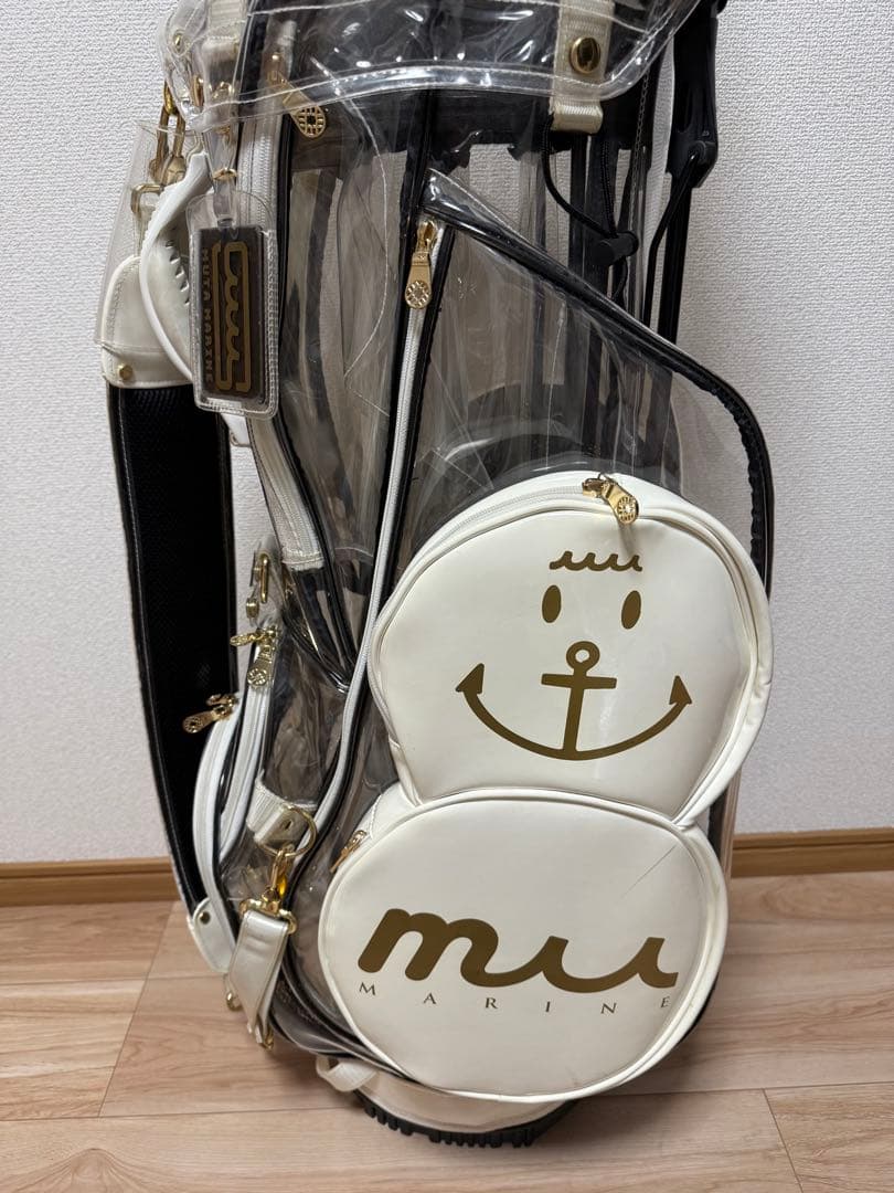 muta MARINE GOLF クリアキャディバッグ