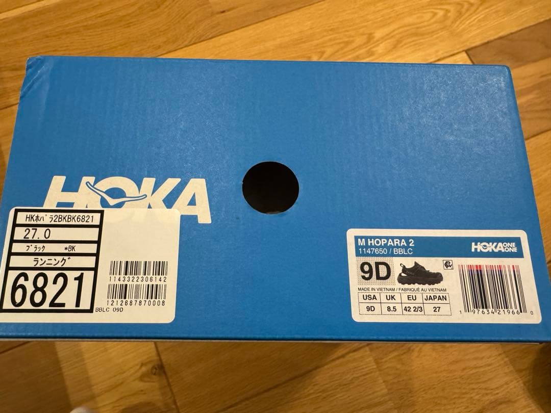☆新品☆HOKA ONE ONE HOPARA2 27cm