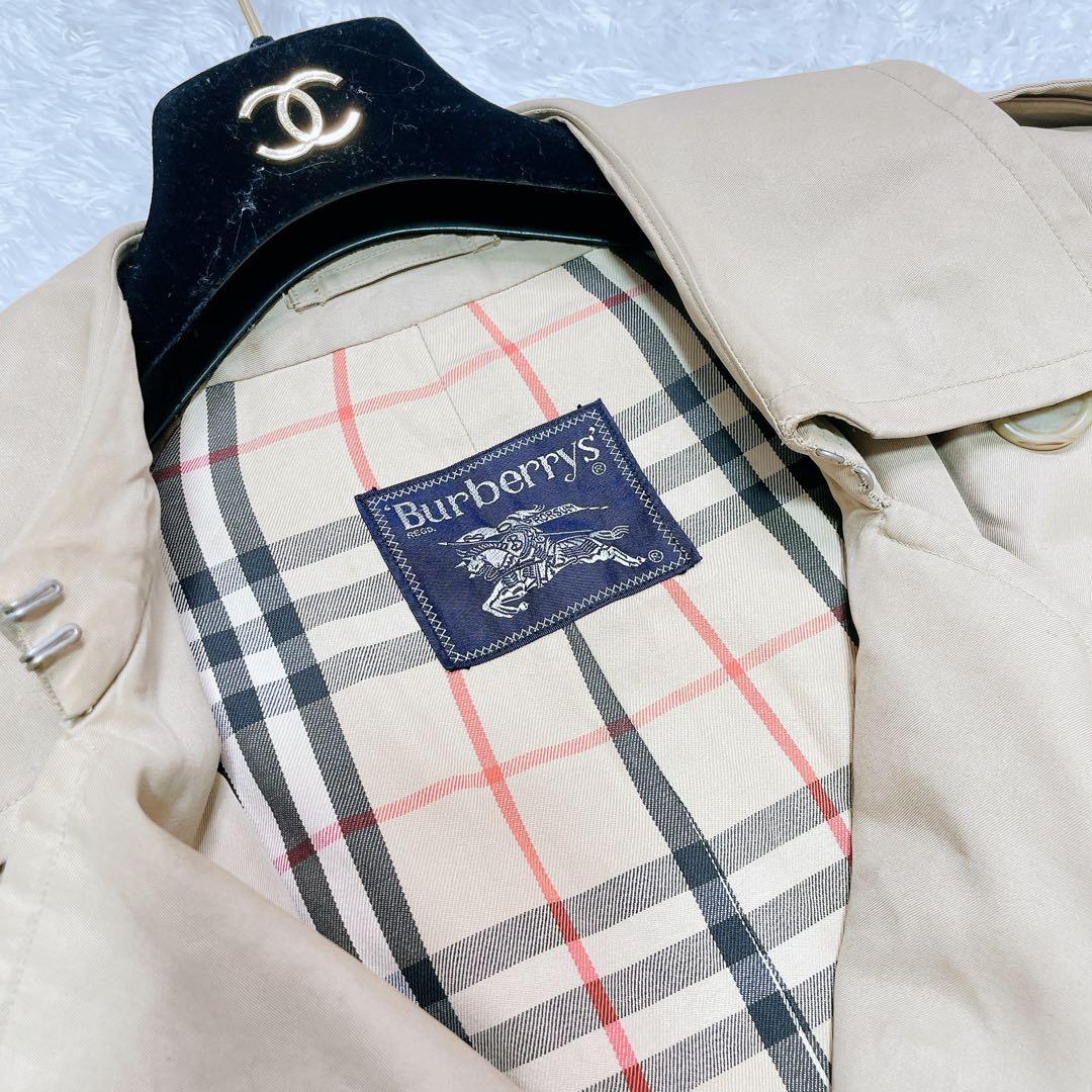 ✨バーバリーロンドン✨トレンチコート　ノバチェック　ベルト　ダブルブレスト英国製