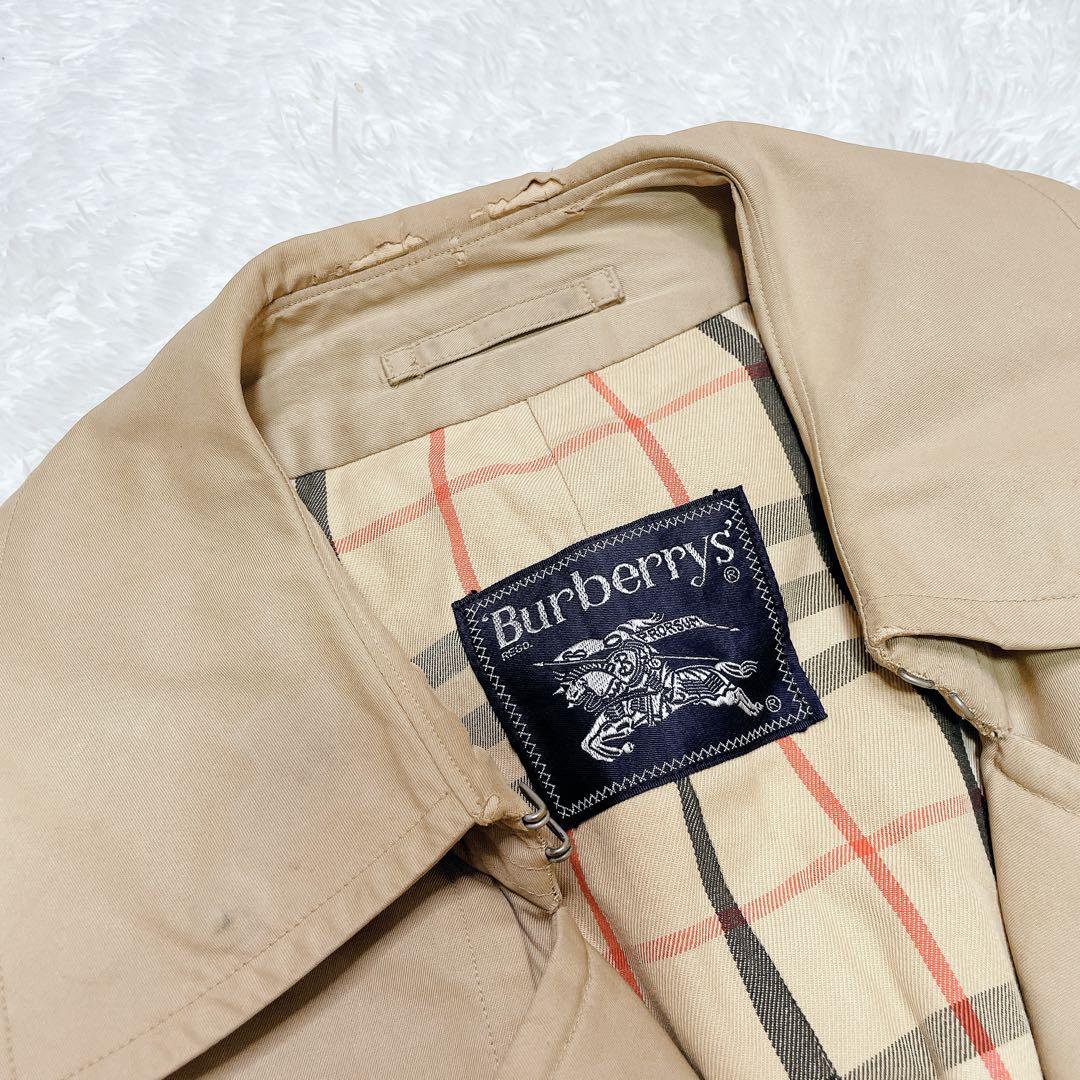 ✨バーバリーロンドン✨トレンチコート　ノバチェック　ベルト　ダブルブレスト英国製