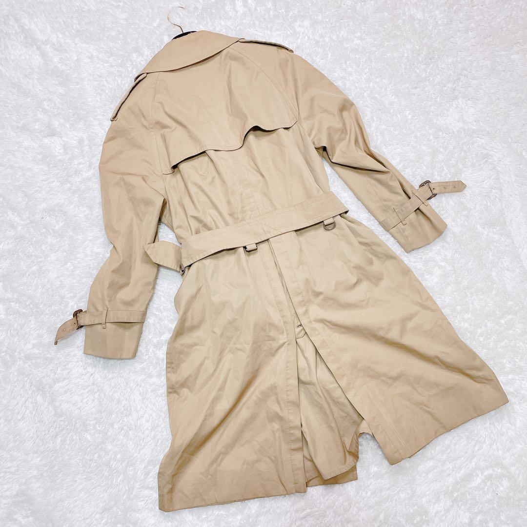 ✨バーバリーロンドン✨トレンチコート　ノバチェック　ベルト　ダブルブレスト英国製