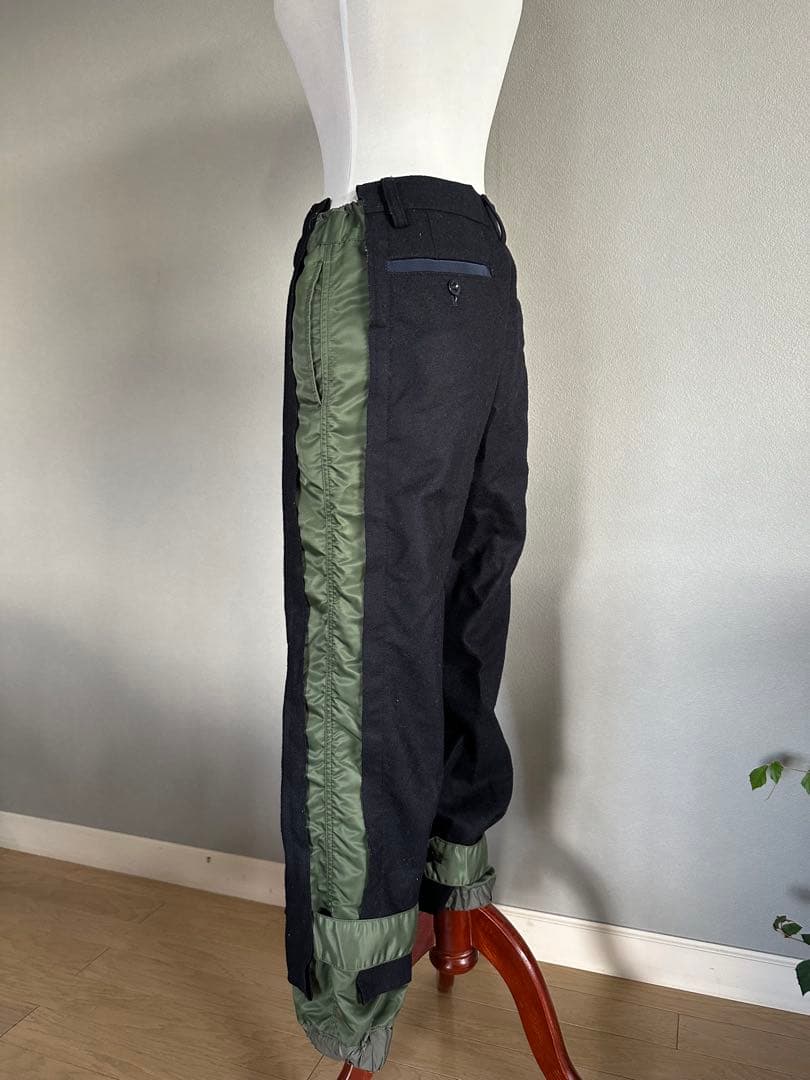 Sacai Sacai サカイ 18-04039 ウール パンツ