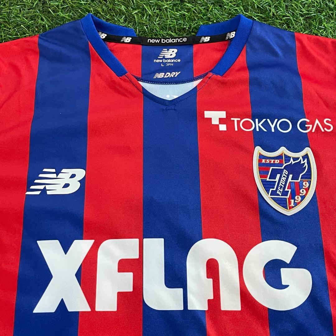 ち*ぱ様 FC東京 2021 長袖 ユニフォーム 正規品 Jリーグ 内田宅哉 L