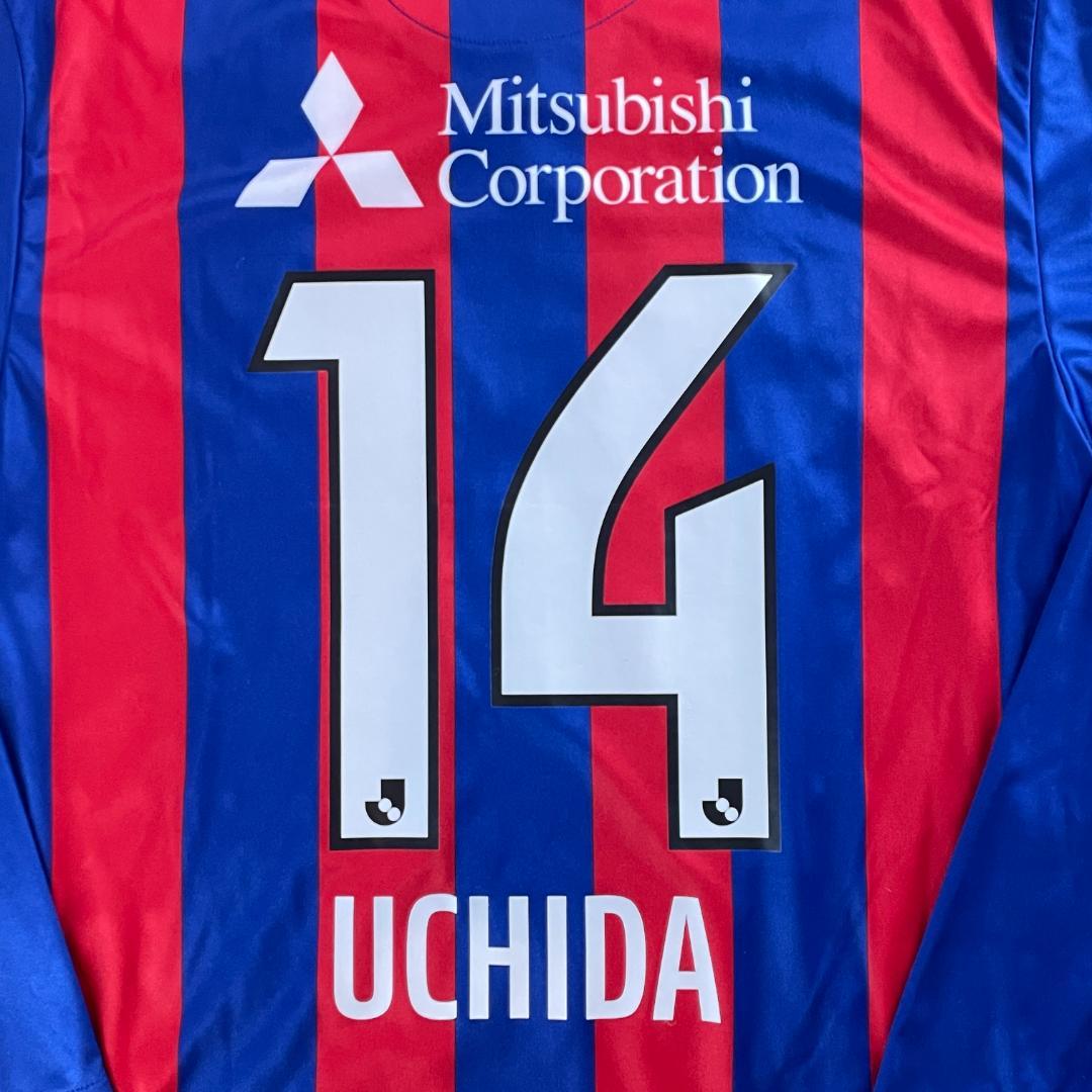 ち*ぱ様 FC東京 2021 長袖 ユニフォーム 正規品 Jリーグ 内田宅哉 L