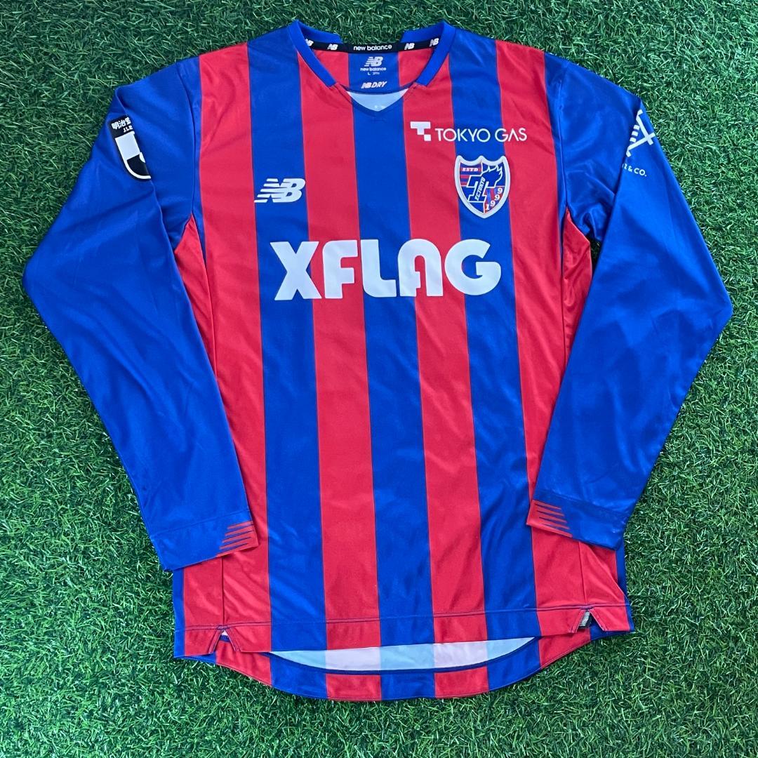 ち*ぱ様 FC東京 2021 長袖 ユニフォーム 正規品 Jリーグ 内田宅哉 L