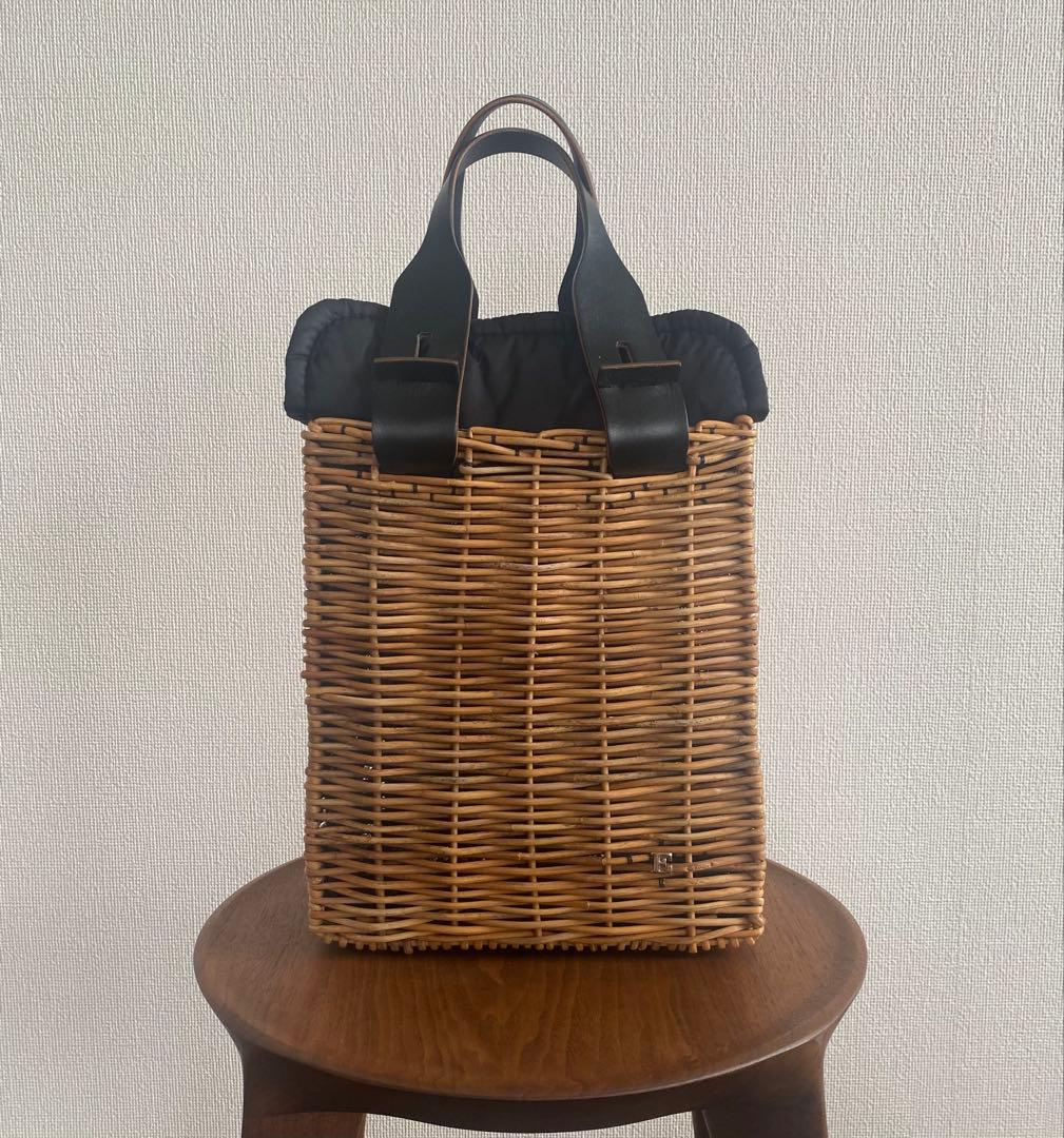 エバゴスebagos角たてバスケットスイッチハンドルリサイクルリップかぶせ黒