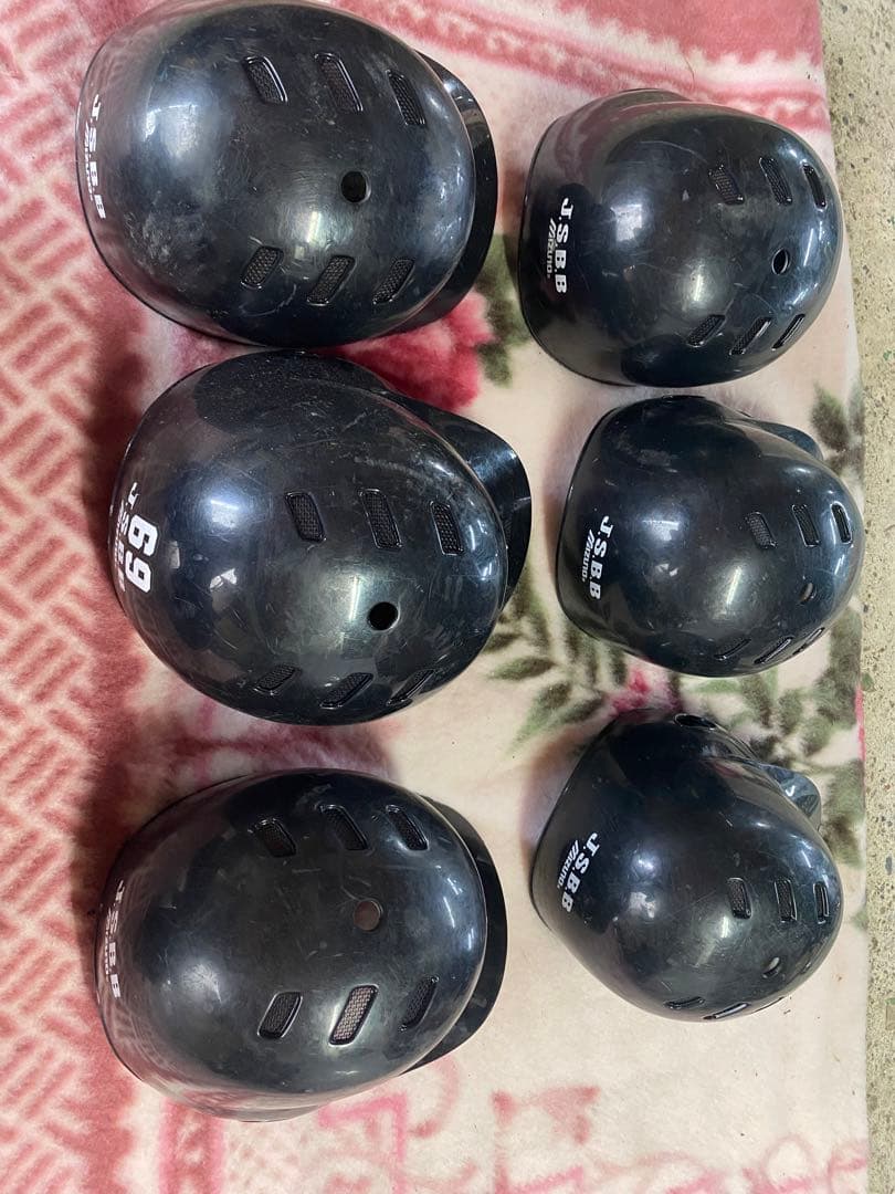 野球ヘルメット6こセット