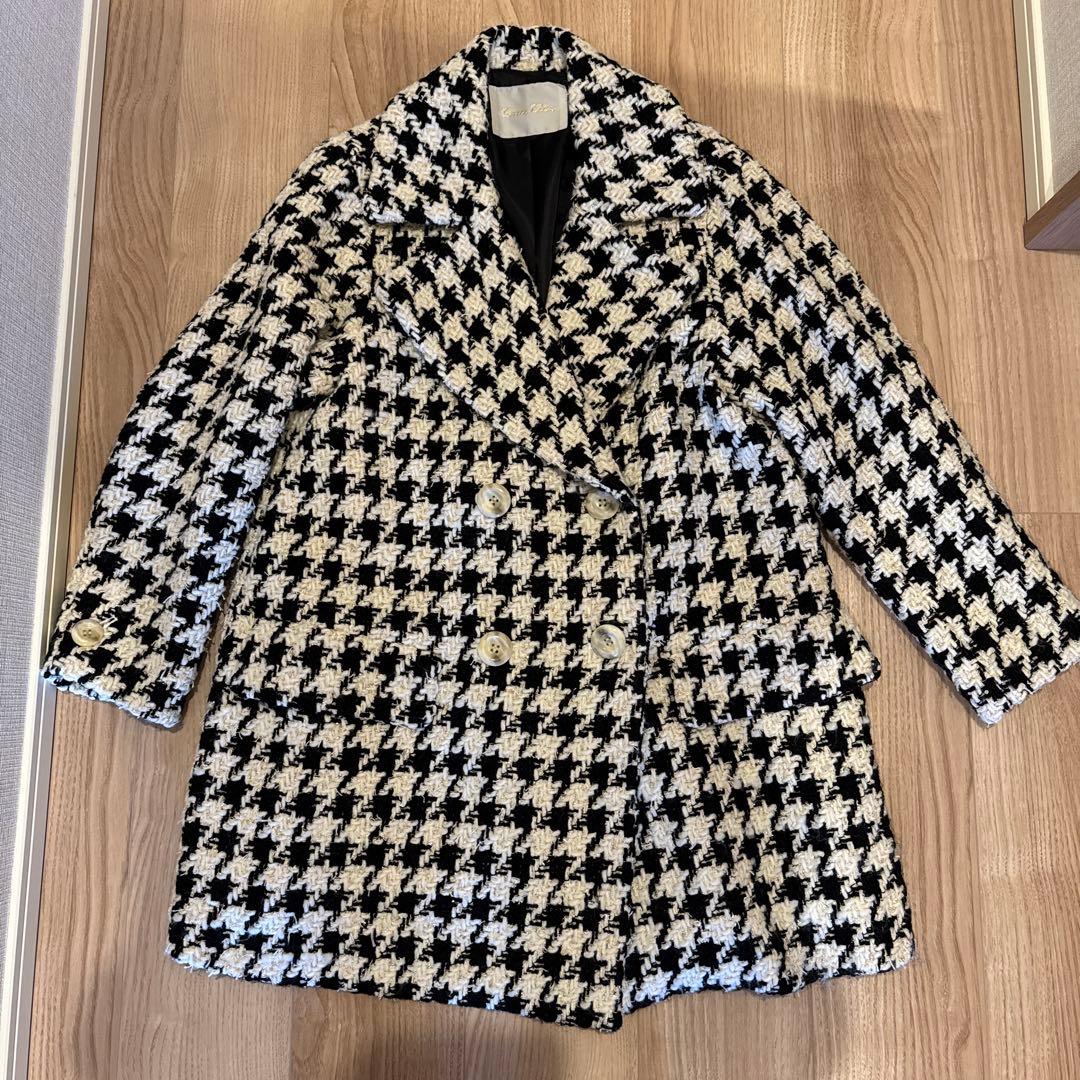 グレースコンチネンタル　ツイードPコート キナリ 34