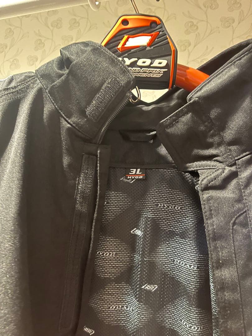 HYOD SPEED PARKA 3L ブラック/ホワイト　秋冬用