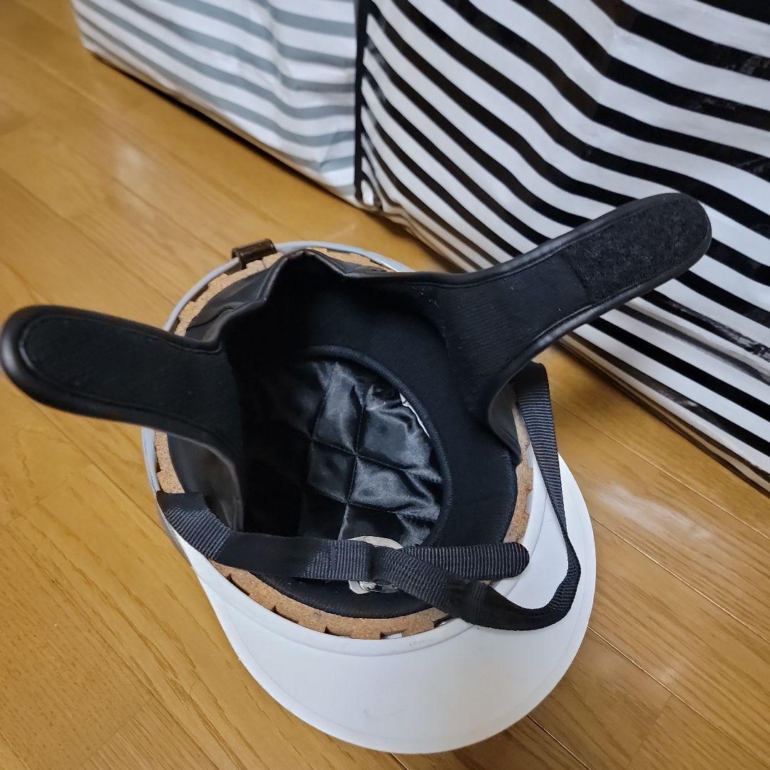 コルク　半ヘル　富士日章　ヘルメット