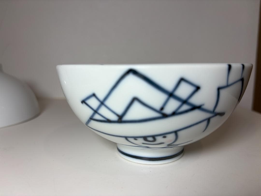 【限定品】70年代アンティーク　栄木正敏デザイン 和食器　【茶碗　3個セット】