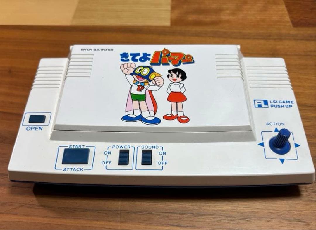 レア 美品 バンダイ BANDAI きてよパーマンパーマンLSIゲーム
