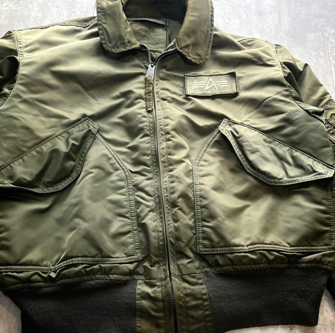 90s USA製 ALPHA INDUSTRIES CWU-45/P ma-1