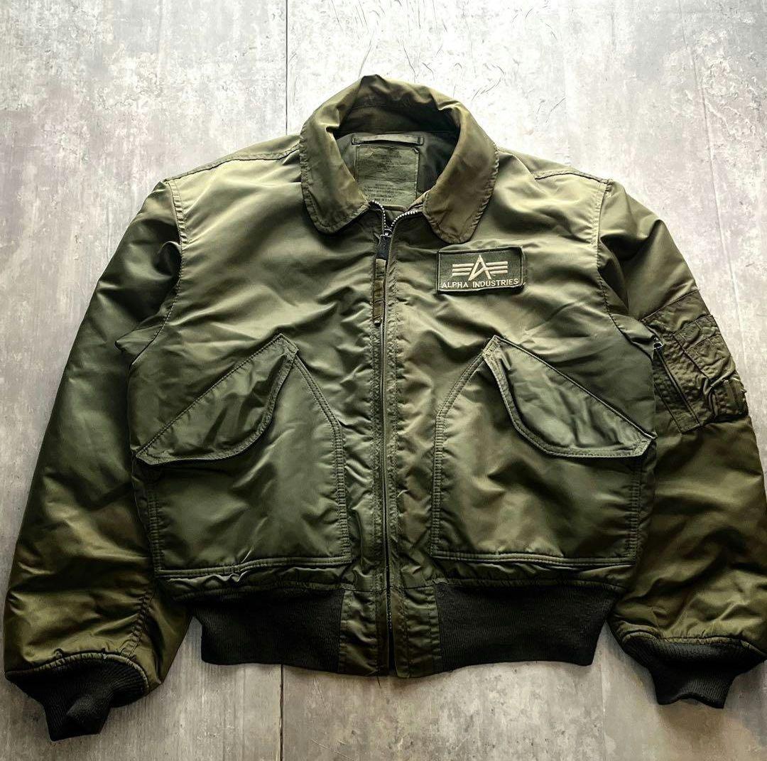 90s USA製 ALPHA INDUSTRIES CWU-45/P ma-1