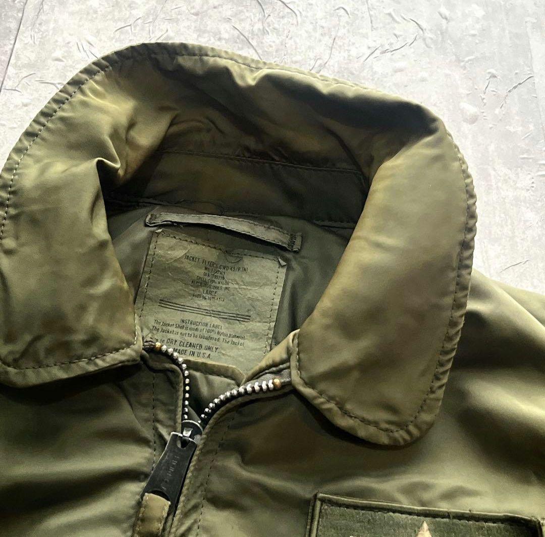 90s USA製 ALPHA INDUSTRIES CWU-45/P ma-1