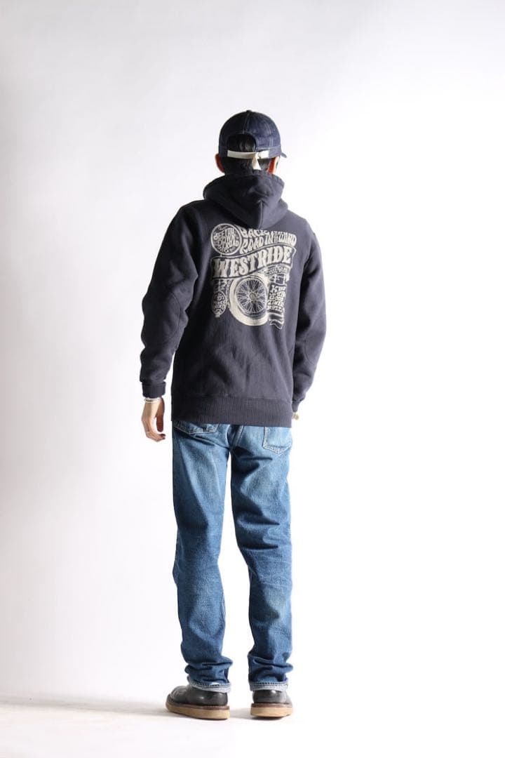 ★ウエストライド★現行品★パーカー★中古Lサイズ★WESTRIDE★ハーレーに★