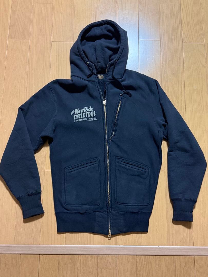 ★ウエストライド★現行品★パーカー★中古Lサイズ★WESTRIDE★ハーレーに★
