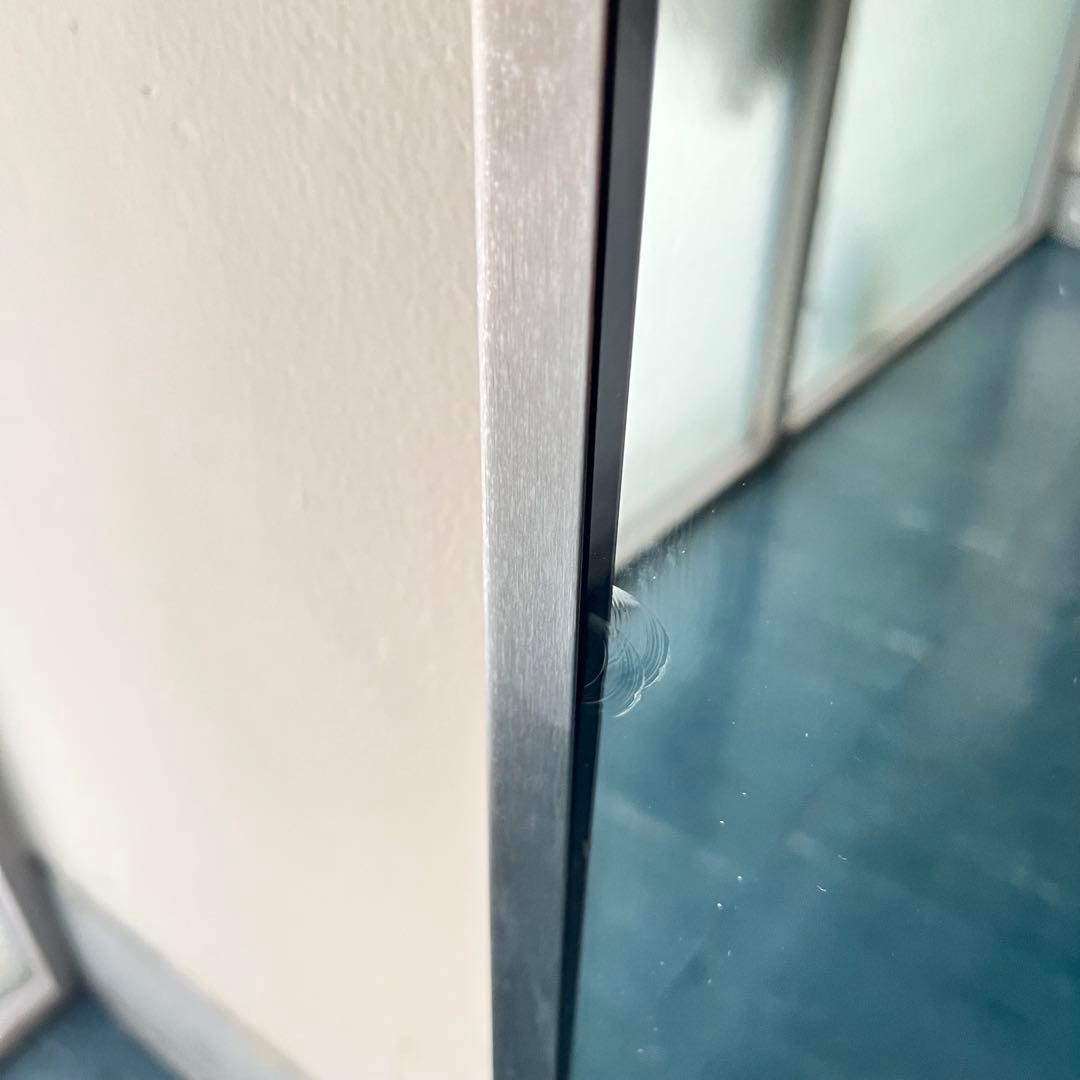 パシフィックファニチャーサービス／ステンレス スチール フレーム ミラー／中古