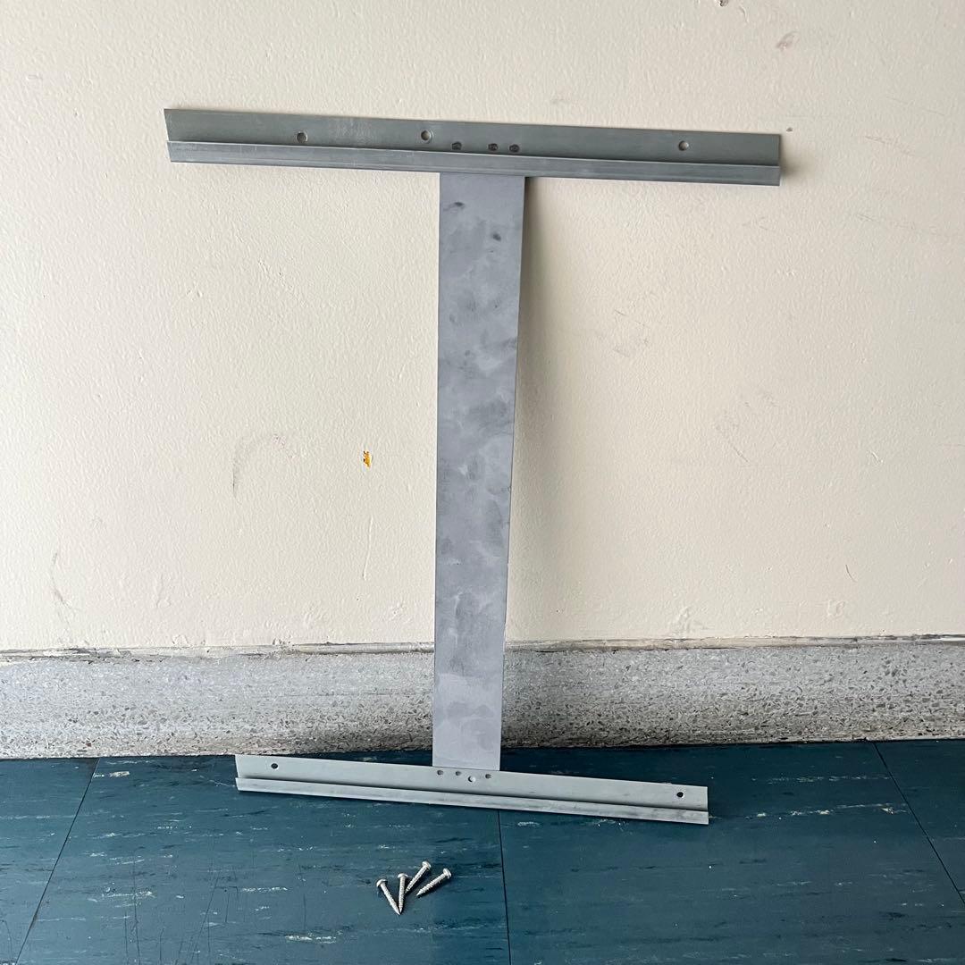 パシフィックファニチャーサービス／ステンレス スチール フレーム ミラー／中古