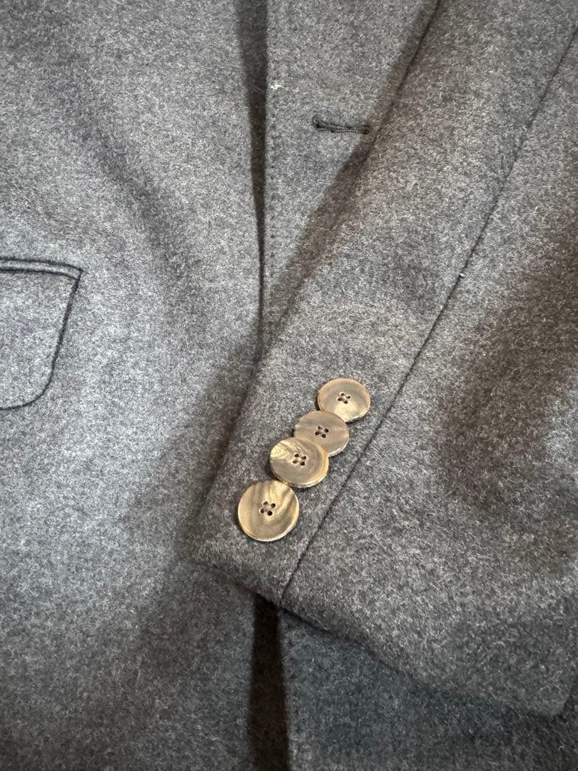 Paul Stuart チャコールグレー チェスターコート