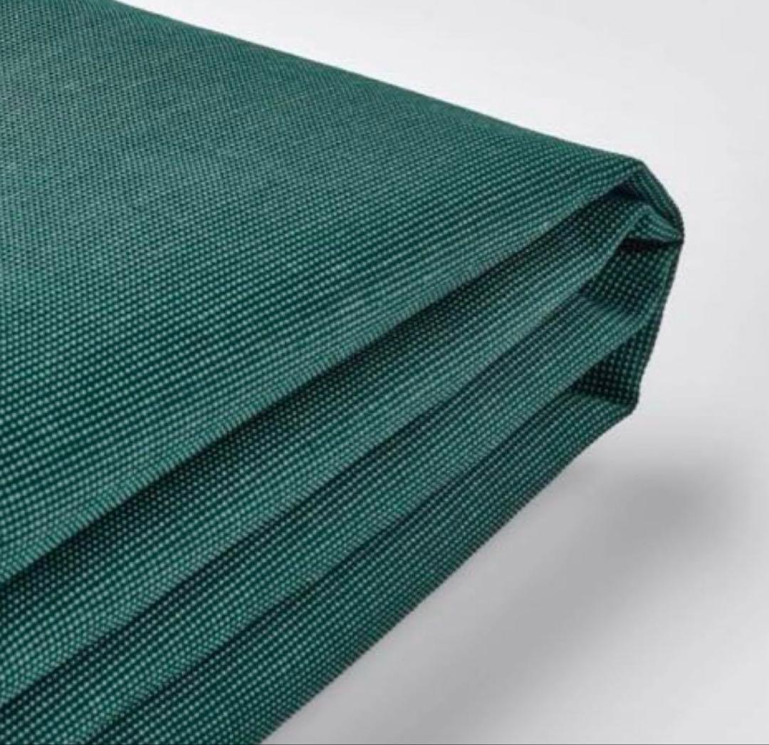 IKEA エークトルプ　3人掛けソファカバー　グリーン　ダークターコイズ