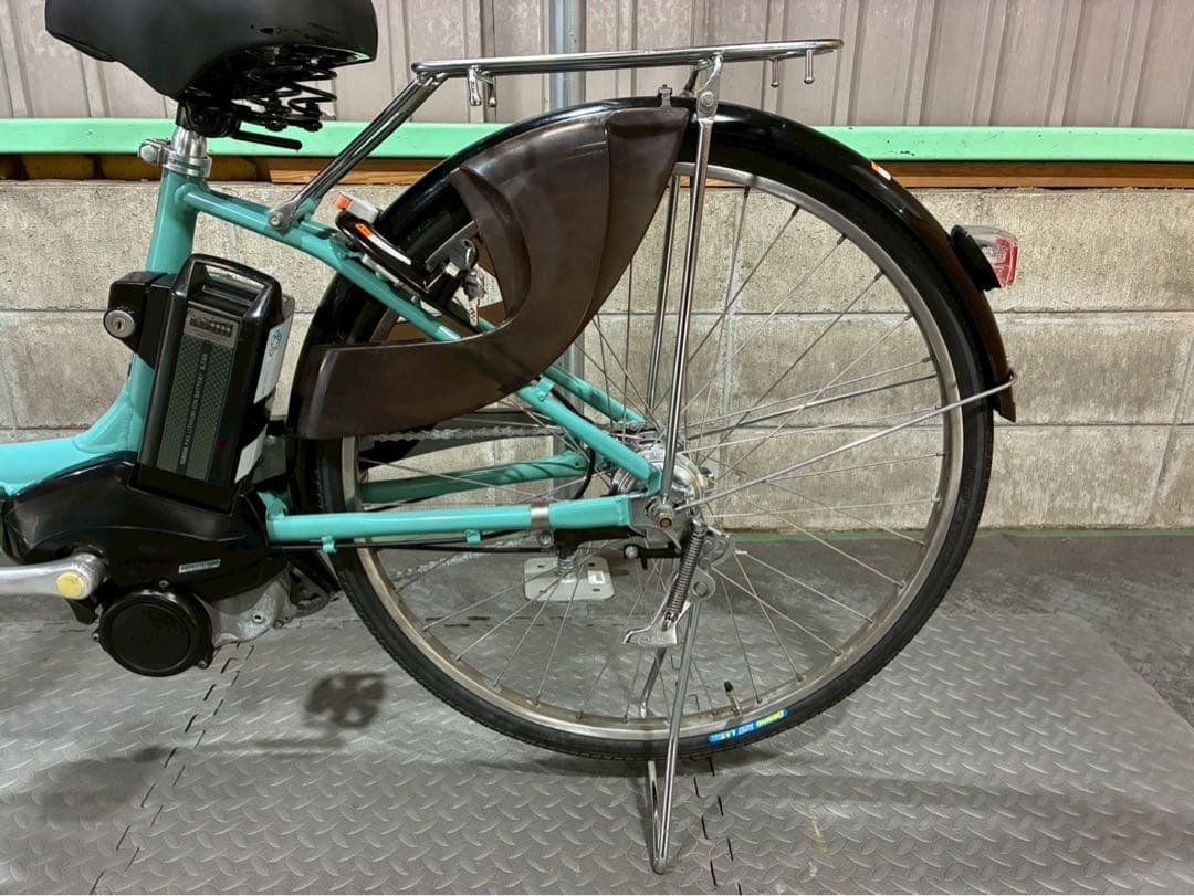 №3711 電動自転車　ヤマハ　パスナチュラ 26インチ ミントグリーン