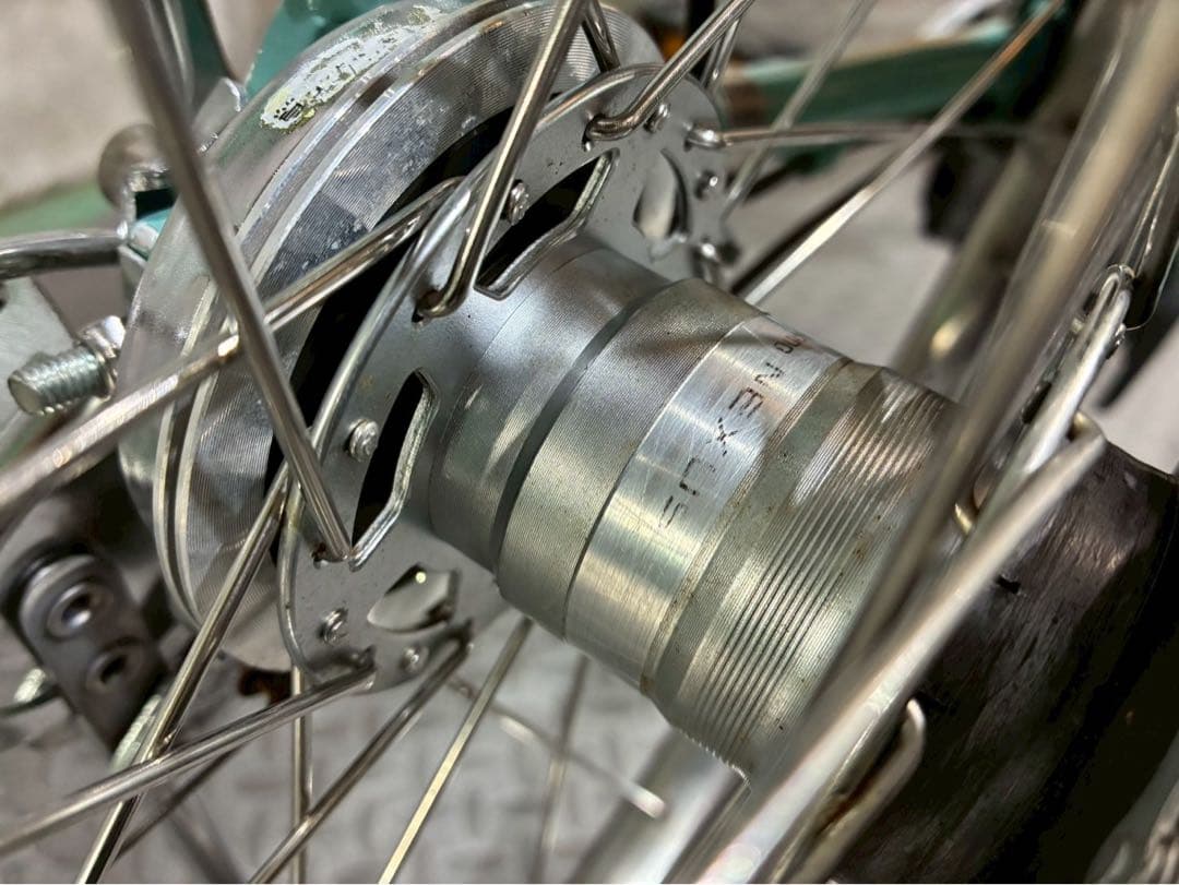 №3711 電動自転車　ヤマハ　パスナチュラ 26インチ ミントグリーン