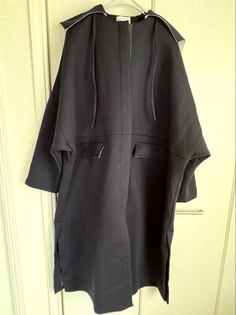 ella selectshop カーボードセーラーコート　ネイビー　フリーサイズ