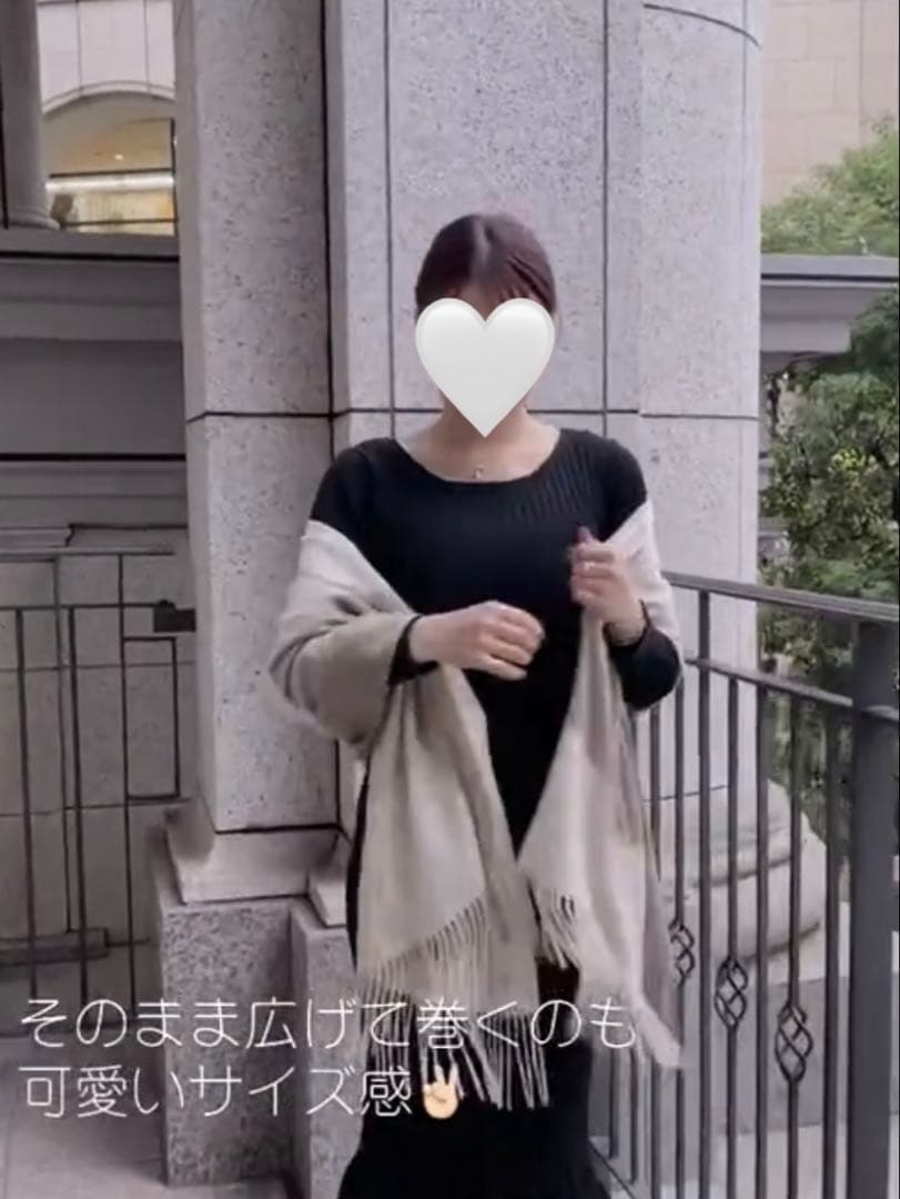 カシミアストール カシミヤマフラー カシミヤ100% リエンダ ELENORE