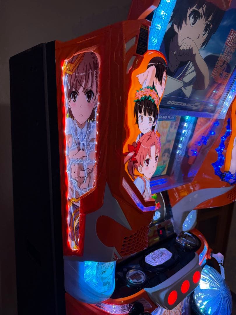 パチスロ とある科学の超電磁砲 スロット実機